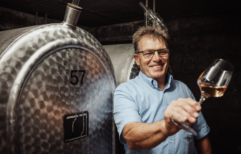 Herbert Krebs Önologe Weingut Zimmerlin