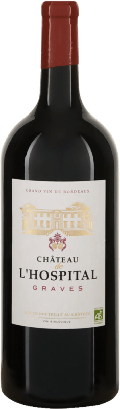 Graves Rouge AOC 3,0l Doppelmagnum HK - Château de d'Hospital