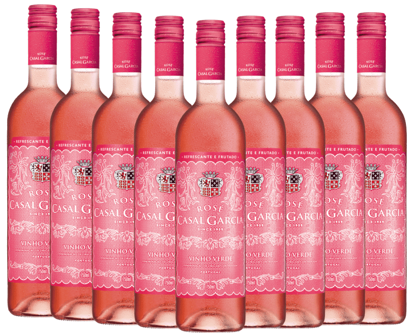 9x Vorteils-Weinpaket Vinho Verde Rosé DOC - Casal Garcia
