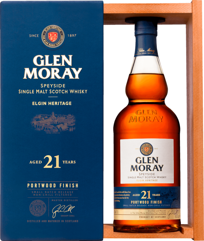 21 Years Old Port Wood Finish Single Malt - Glen Moray