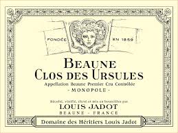 Louis Jadot Clos des Ursulus címke