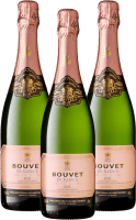 3er Vorteils-Weinpaket - Crémant Brut Rosé Excellence - Bouvet Ladubay