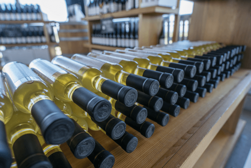 Eiswein-Flaschen
