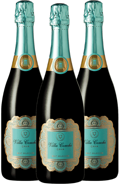 Seleccion Cava Brut DO by Villa Conchi - 3x előnyös csomag