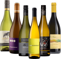 Chardonnay - A világ legjobb fehérbornak számító fajta - 6 darabos kóstolócsomag