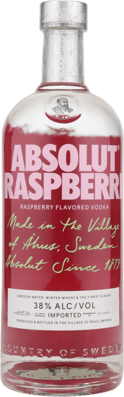 Raspberri Vodka 1,0l - Absolut