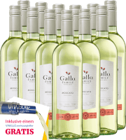Vorschau: 12er Vorteils-Weinpaket Moscato - Gallo Family