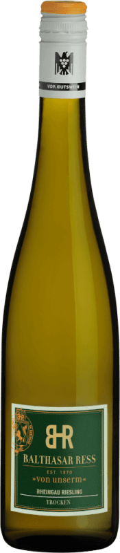 "von unserm" Riesling trocken - Weingut Balthasar Ress