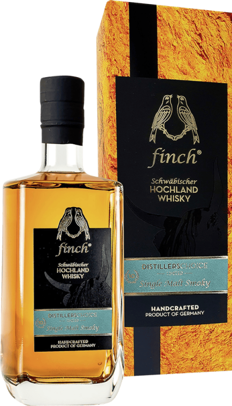 DistillersChoice Single Malt Smoky 10 Years Old - finch Whiskydestillerie