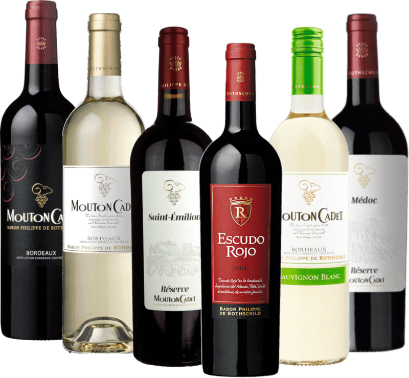 6x Probierpaket - Spannende Weine von Barons de Rothschild