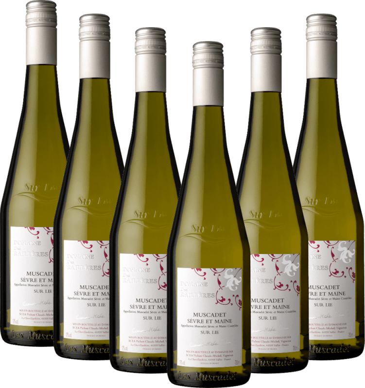 6er Vorteilspaket Muscadet Sur Lie Sèvre et Maine AOC - Domaine des Railleres