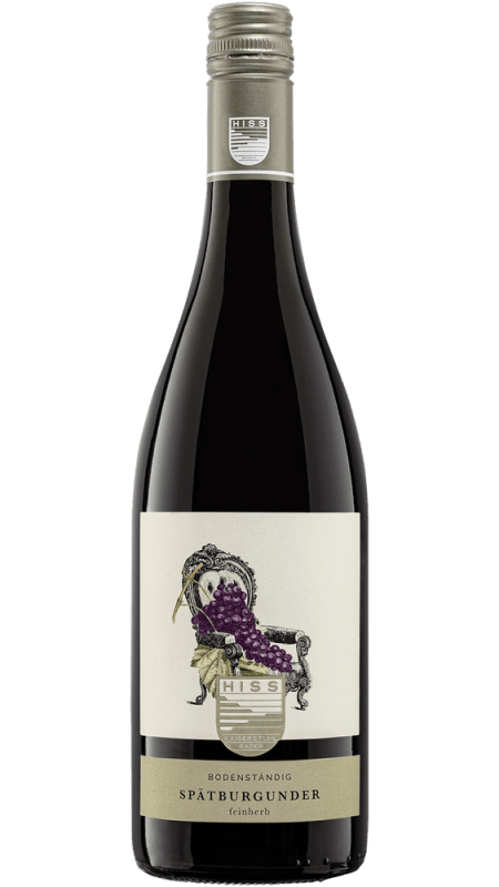 Bodenständig Spätburgunder feinherb - Weingut Hiss