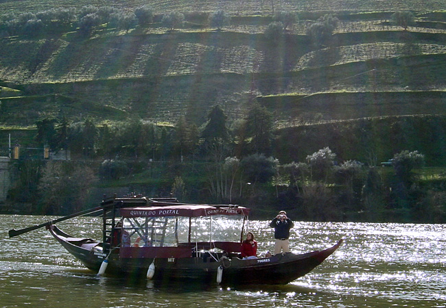 Hajókirándulás a Quinta do Portalnál