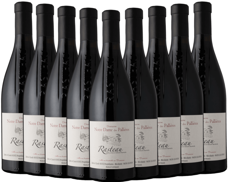 9x Vorteils-Weinpaket Rasteau AOP - Domaine Notre Dame des Pallieres