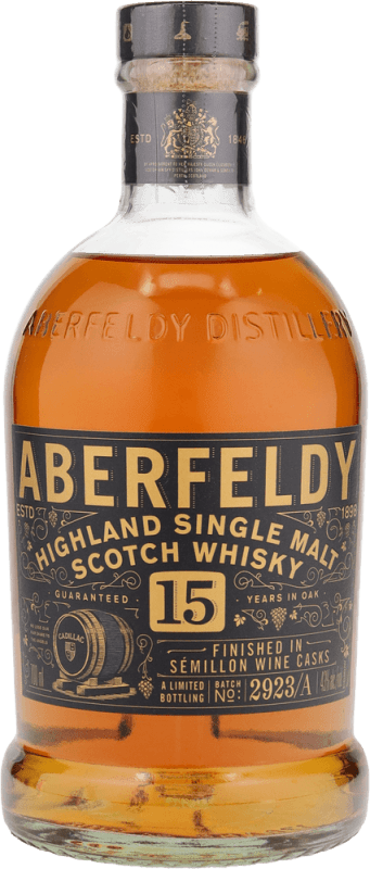 15 Years Old Cadillac Finish White Wine Cask - Aberfeldy
