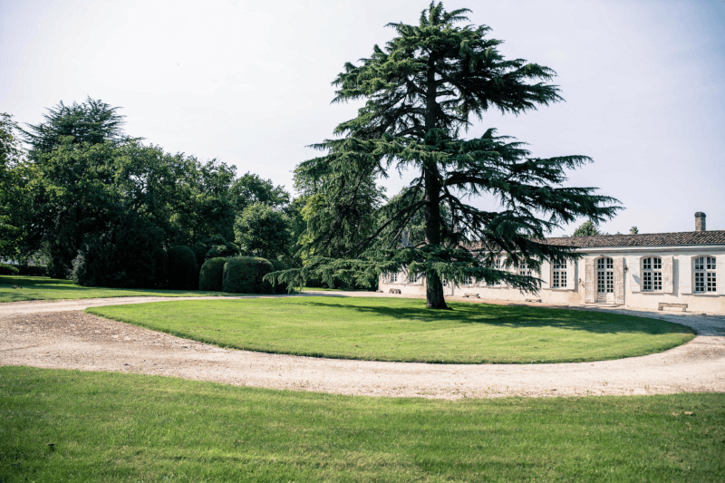 Ansicht des Château Poujeaux Ansicht des Château Poujeaux
