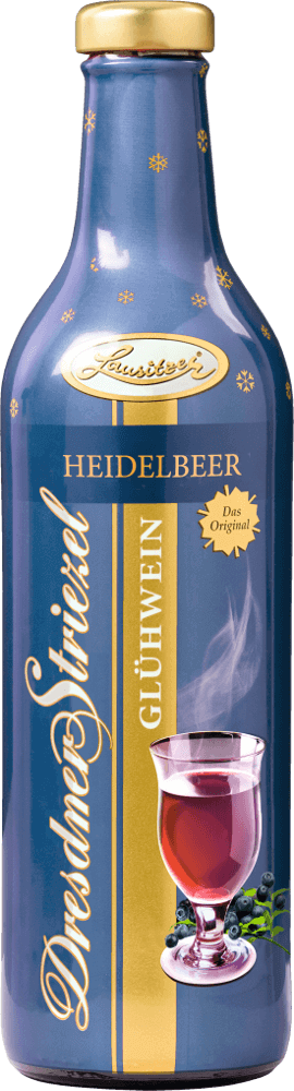 Vorschau: 12x Vorteils-Weinpaket Dresdner Striezel Glühwein Heidelbeer - Lausitzer