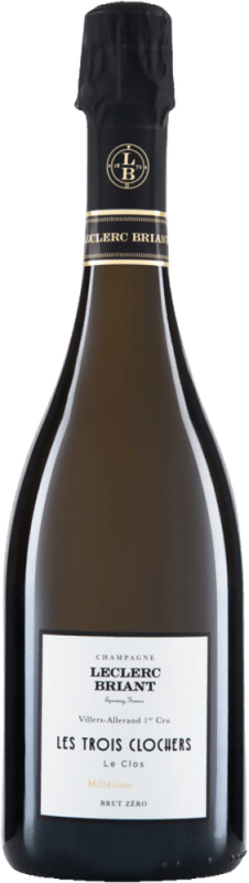 Champagne Le Clos des Trois Clochers 1er Cru Brut Zéro - Champagne Leclerc Briant