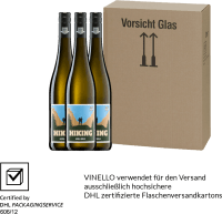 Vorschau: 3er Vorteils-Weinpaket - Hiking Leib & Seele Cuvée feinherb - Bergdolt-Reif & Nett