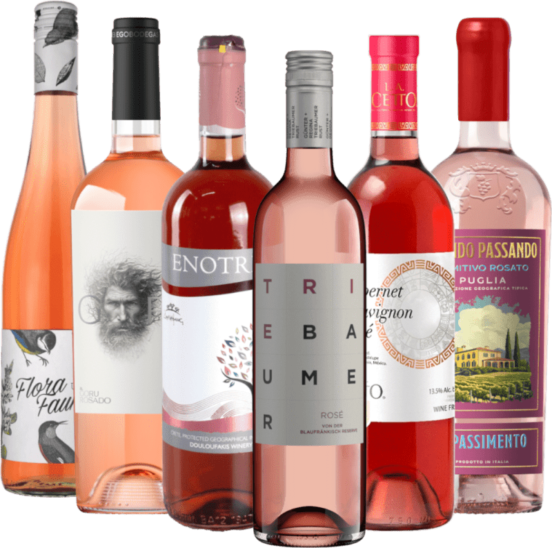 Rosé az egész világból, minden árnyalatban – 6× ismerkedő csomag
