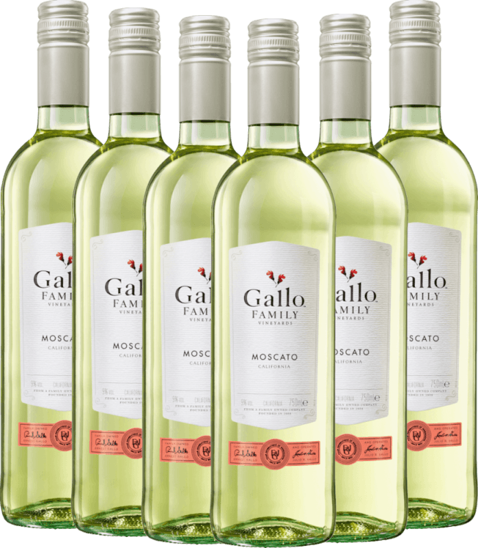 6er Vorteils-Weinpaket Moscato - Gallo Family