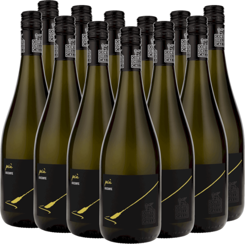 Corte delle Calli Vino Bianco Frizzante Piu - Serena Wines - 12x Vorteilspaket