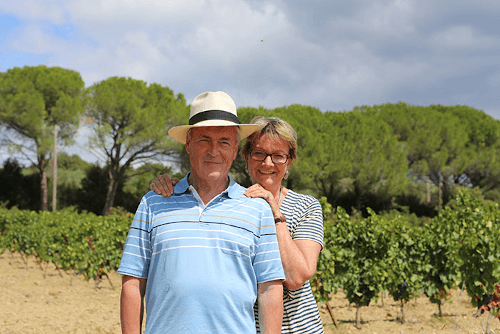Die Besitzer Rolf und Renate Freund
