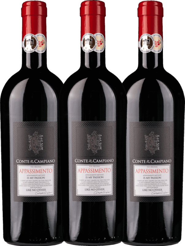 3er Vorteils-Weinpaket - Appassimento - Conte di Campiano