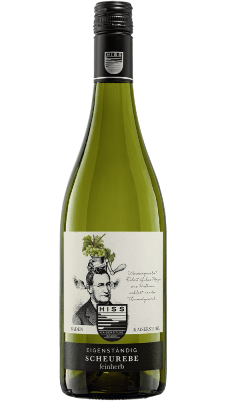 Eigenständig Scheurebe feinherb - Weingut Hiss