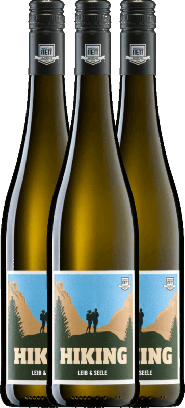 3er Vorteils-Weinpaket - Hiking Leib & Seele Cuvée feinherb - Bergdolt-Reif & Nett