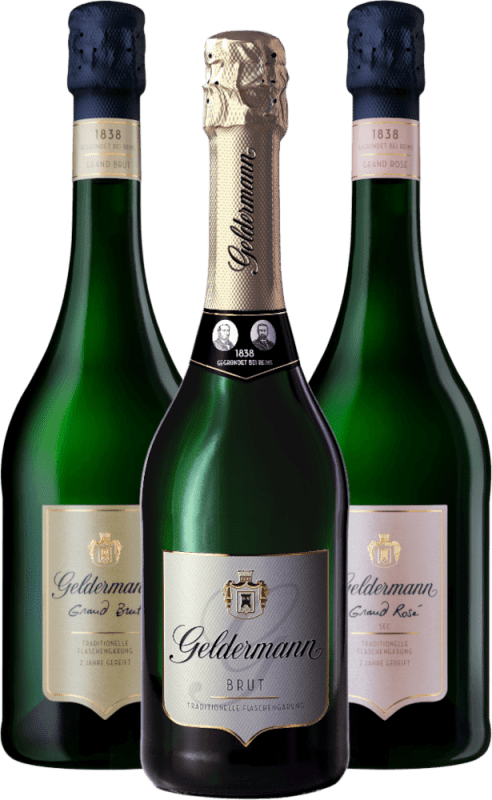 Prickelndes Vergnügen mit Premiumsekt von Geldermann - 3x Kennenlernpaket