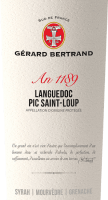 Vorschau: Heritage 1189 Pic Saint Loup - Gérard Bertrand
