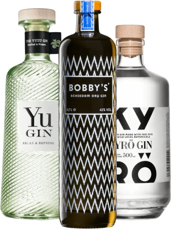 Európai exkluzív gin válogatás - 3 darab kóstolócsomag
