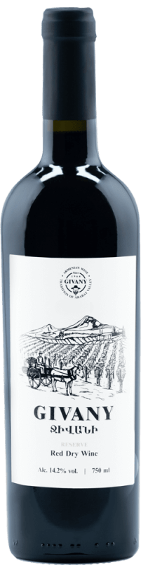 Rotwein Reserve trocken - Givany Wines