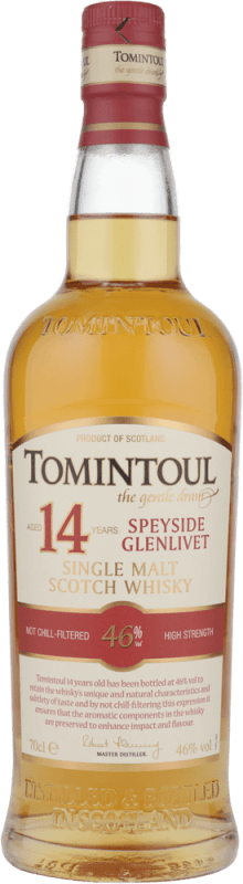 14 Year Old Single Malt Scotch Whisky in GP - Tomintoul